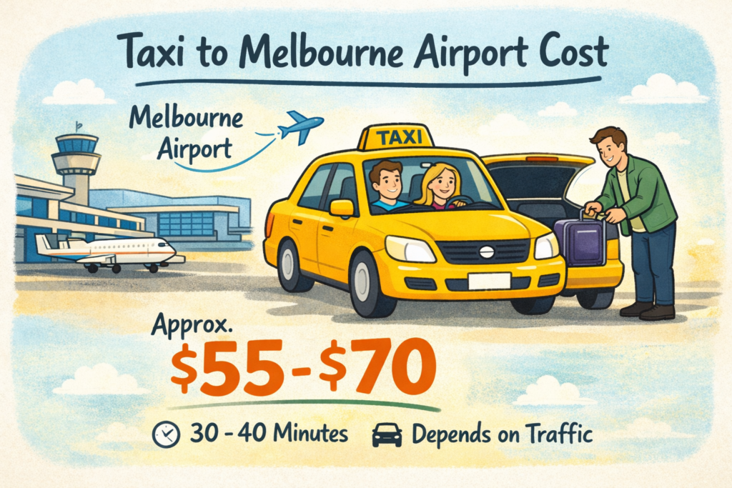 Taxi to Melbourne Airport Cost